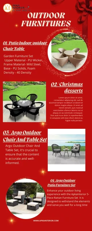 Red and Gold Christmas Traditions Modern Infographic