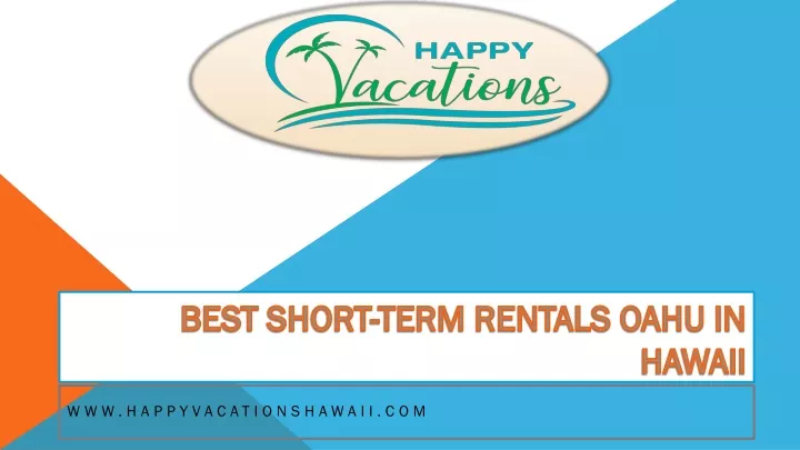 best short term rentals oahu in hawaii