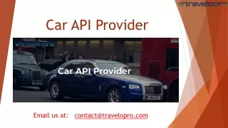 Car API Provider