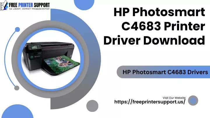 hp photosmart c4683 printer driver download