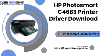 hp photosmart c4683 printer driver download