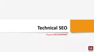 TECHNICAL SEO COURSE ....