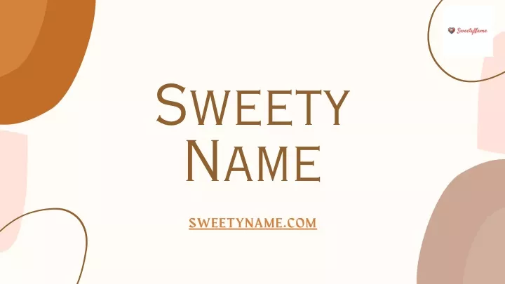 sweety name
