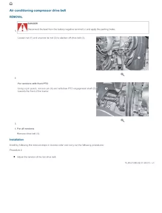 Lamborghini (r6 tier 3) r6.100 Tractor Service Repair Manual (SN zkdj830200tl10001 and up)