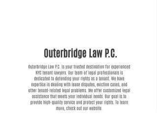 Outerbridge Law P.C.