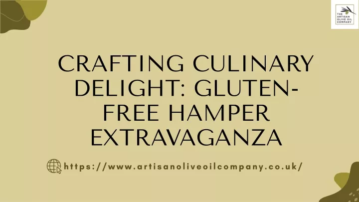 crafting culinary delight gluten free hamper