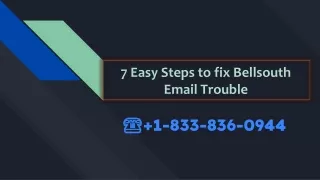 7 Easy Steps to fix Bellsouth Email troubleshooting