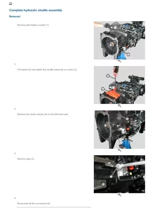 Lamborghini (r7 tier 3) r7.210 dcr Tractor Service Repair Manual (SN 10010 and up)