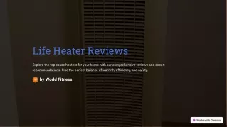 Life Heater Reviews – Scam or Legit Portable Space Heater for Personal Use?