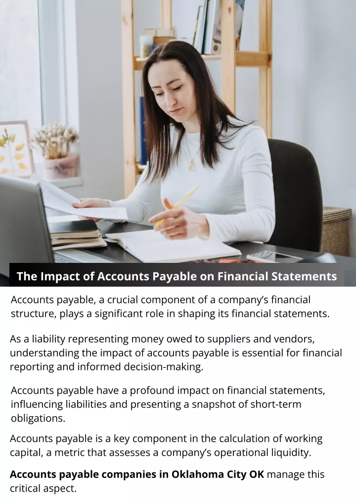 PPT - The Impact of Accounts Payable on Financial Statements PowerPoint ...