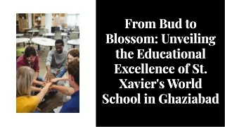 Blooms of Knowledge: Exploring the Top Nursery Schools in Ghaziabad