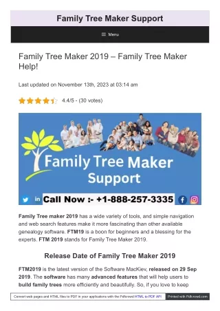 family tree maker 2019