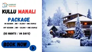 Kullu Manali Tour Packages - Book Manali Packages at Best Price
