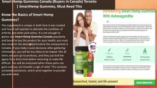 Smart Hemp Gummies