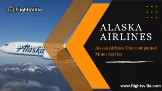 Alaska Airlines Unaccompanied Minor Service