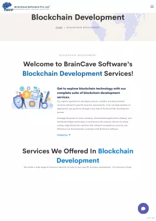 Blockchain Development Services - BrainCave Soft