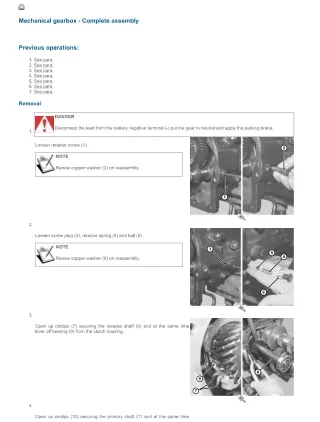 Lamborghini rekord 70 Tractor Service Repair Manual (SN l10s673wte1001 and up)