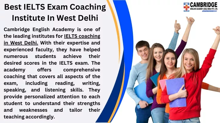 best ielts exam coaching institute in west delhi