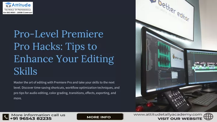 pro level premiere pro hacks tips to enhance your