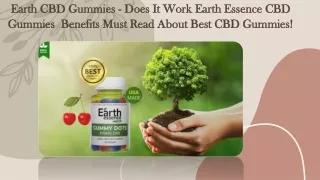 Earth Essence CBD Gummies