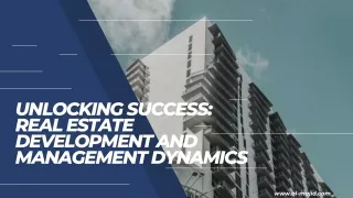 The Key Factors in Real Estate Project Developments