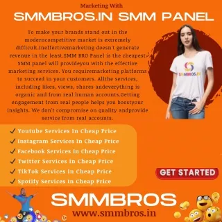 Enhance Your Social Media Presence With SmmBros SMM Services