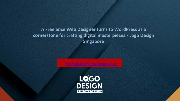 a freelance web designer turns to wordpress