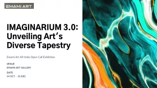 IMAGINARIUM 3.0: Unveiling Art's Diverse Tapestry