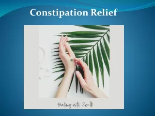 Constipation Relief