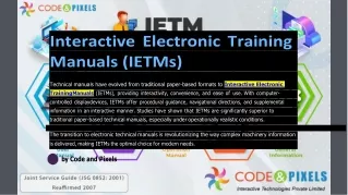 interactive electronic training manuals ietms