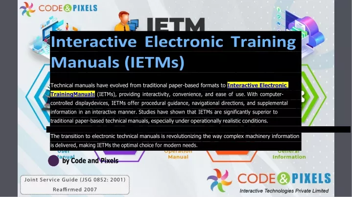 interactive electronic training manuals ietms