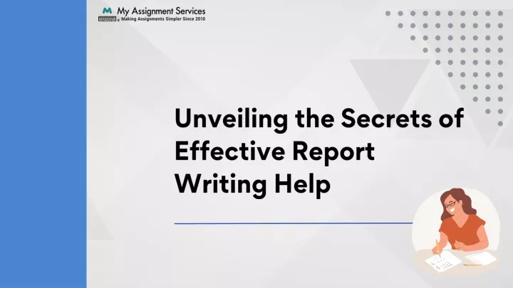 unveiling the secrets of effective report writing