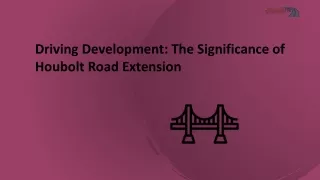 driving development the significance of houbolt