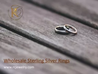 Stylish Wholesale Sterling Silver Rings - www.rcjewelry.com