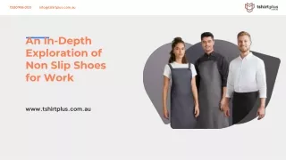 an in depth exploration of non slip shoes for work
