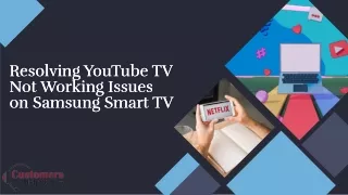 Fix YouTube TV Not Working on Samsung Smart TV