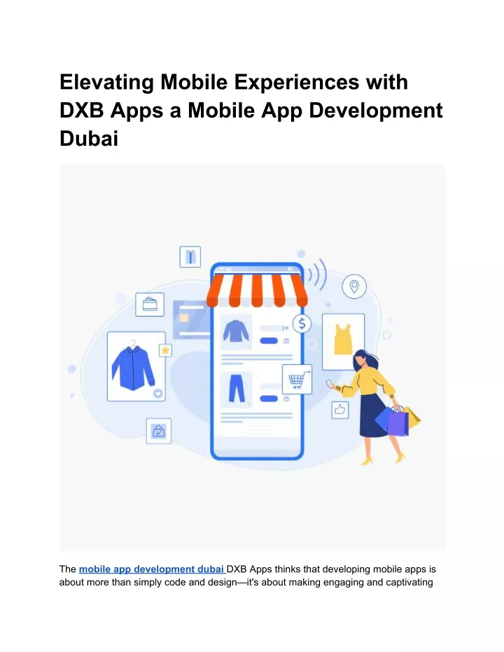 elevating mobile experiences with dxb apps