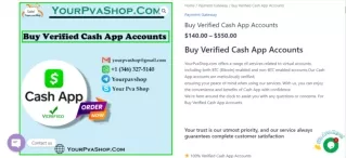 Buy Verified Cash App Accounts