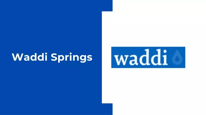 waddi springs