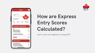 How are Express Entry Scores Calculated