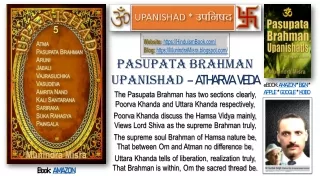 Pasupata Brahman Upanishad in English rhyme
