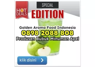 PROMO! WA 0898-2088-808 Jual Bubuk Apel Indonesia Mamuju Makassar Produksi Bumbu GAFI