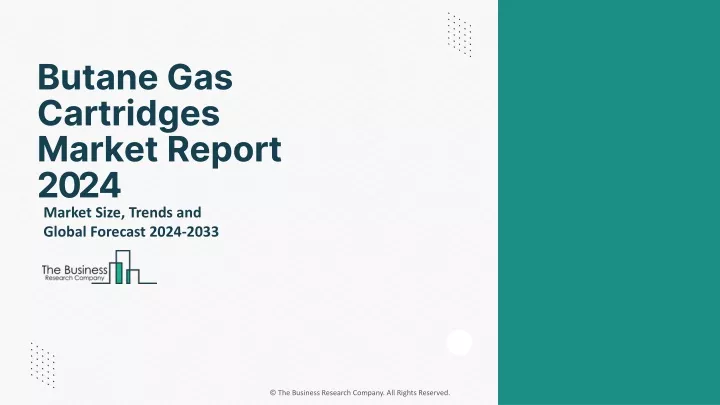 butane gas cartridges market report 2024