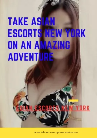 Take Asian models New York on an amazing adventure