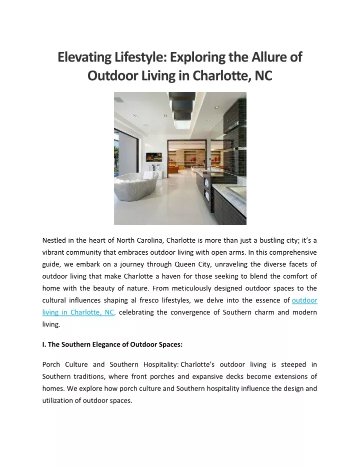 elevating lifestyle exploring the allure