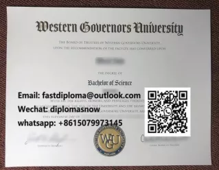 Buy a WGU diploma, Order a  Western Governors University diploma