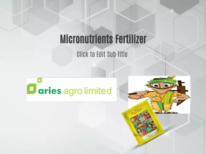 micronutrients fertilizer