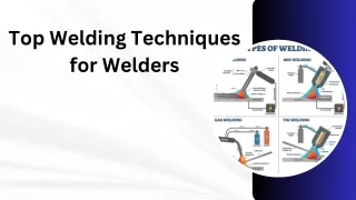 Top Welding Techniques for Welders