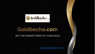The Best Place to Sell Gold Online | Goldbecho.com