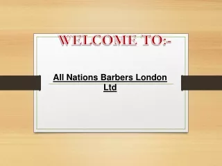welcome to
